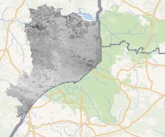 Temperatura powierzchni ziemi 02.12.2014 powiat hajnowski | Land Surface Temperature 02.12.2014 Hajnówka county