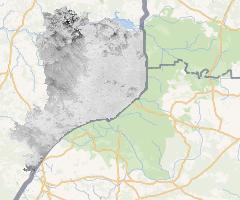 Temperatura powierzchni ziemi 19.01.2021 powiat hajnowski | Land Surface Temperature 19.01.2021 Hajnówka county