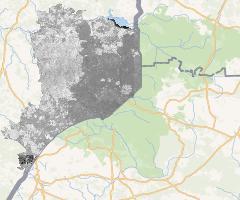 Temperatura powierzchni ziemi 30.06.2019 powiat hajnowski | Land Surface Temperature 30.06.2019 Hajnówka county