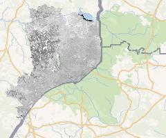 Temperatura powierzchni ziemi 07.02.2016 powiat hajnowski | Land Surface Temperature 07.02.2016 Hajnówka county